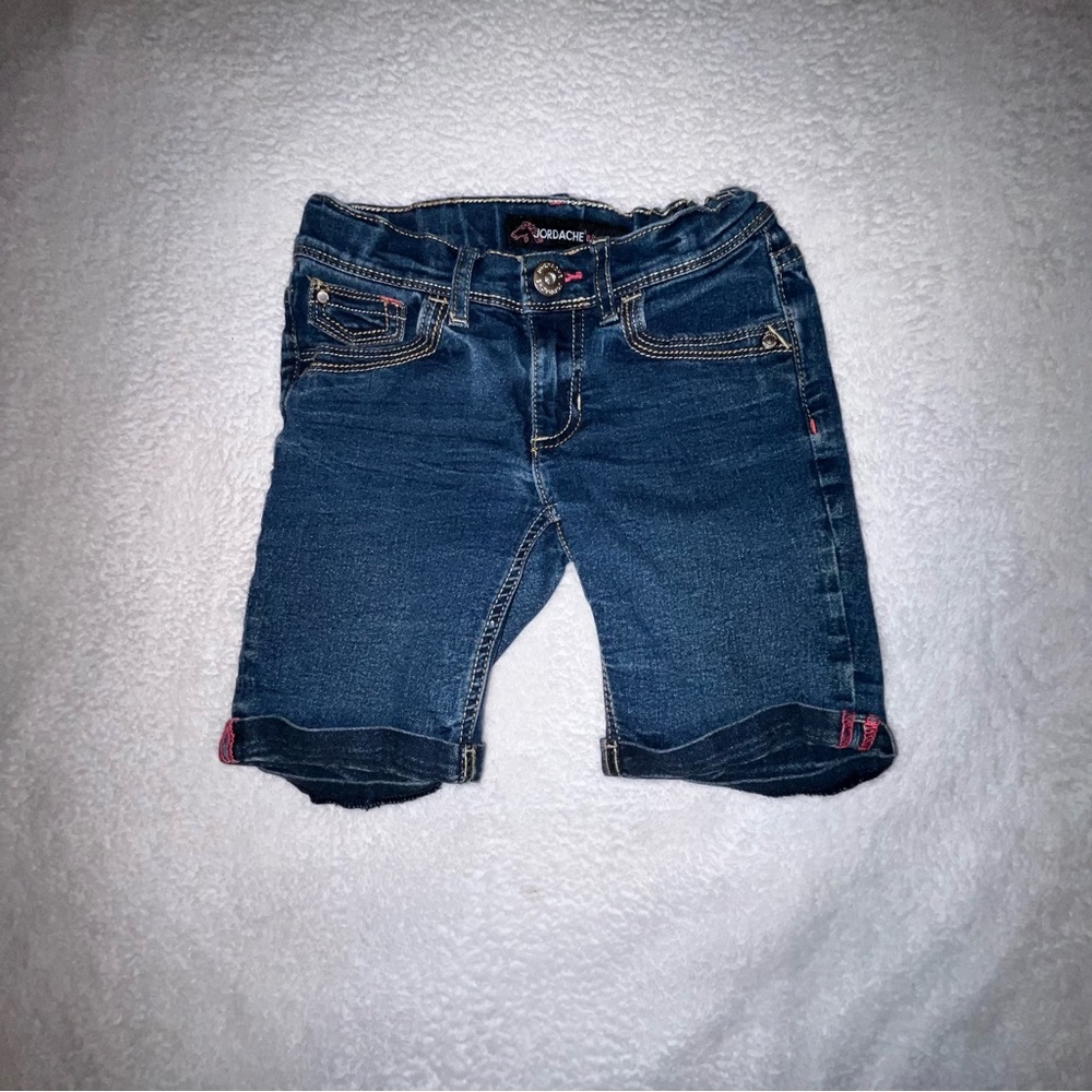 Kids girls Blue Denim Shorts